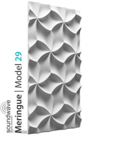 Panouri decorative 3D – Model Meringue – Ipsos – 57 x 100 cm