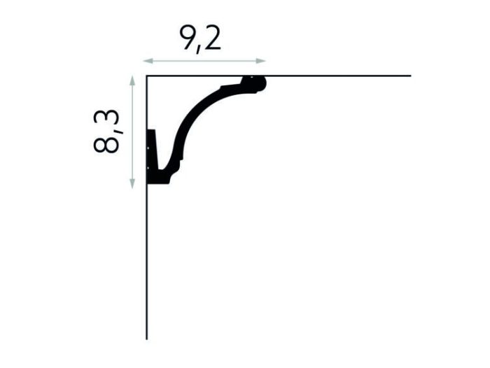 Scafa din polimer rigid MARDOM MD161 - 200x8,3x9,2 cm