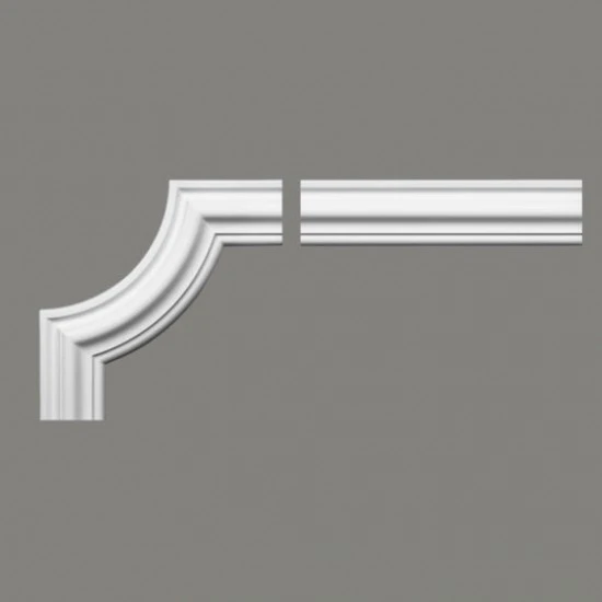 Coltar decorativ - polimer rigid - 21x65x240mm - Model MDD308-12 - MARDOM