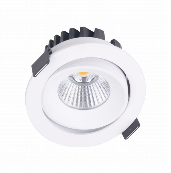 Spot - downlight circular incastrat - CYKLOP - Maxlight – H0094 – metal – LED - alb