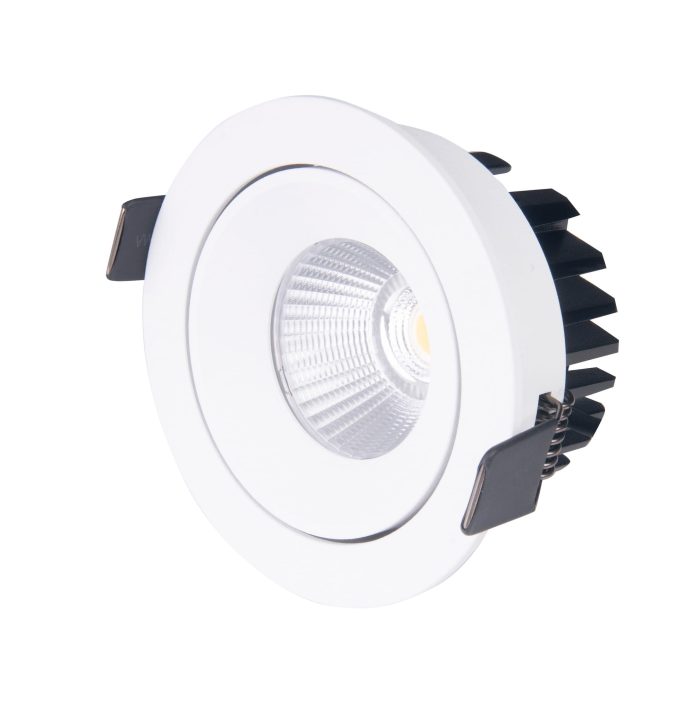 Spot - downlight circular incastrat - CYKLOP - Maxlight – H0094 – metal – LED - alb