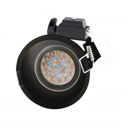 Spot - downlight circular incastrat - DEEP - Maxlight – H0111 – metal – GU10 - negru